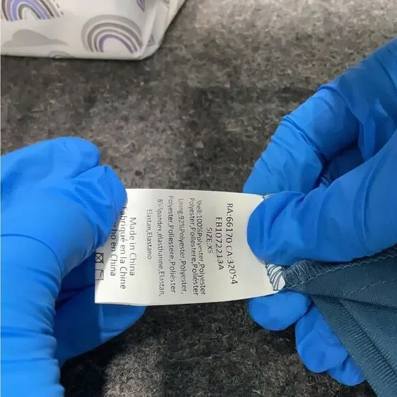 NWT Anthropologie Elliat Begonia Cadet Blue Satin Halter Neck Jumpsuit Size XS - Picture 5 of 8